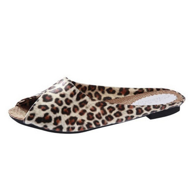 Ljetne ženske papuče 2017. Novo van terena Retro stil Sandale Peep Toe Ženske cipele Natikače s mekim printom Ženske tobogane XC31