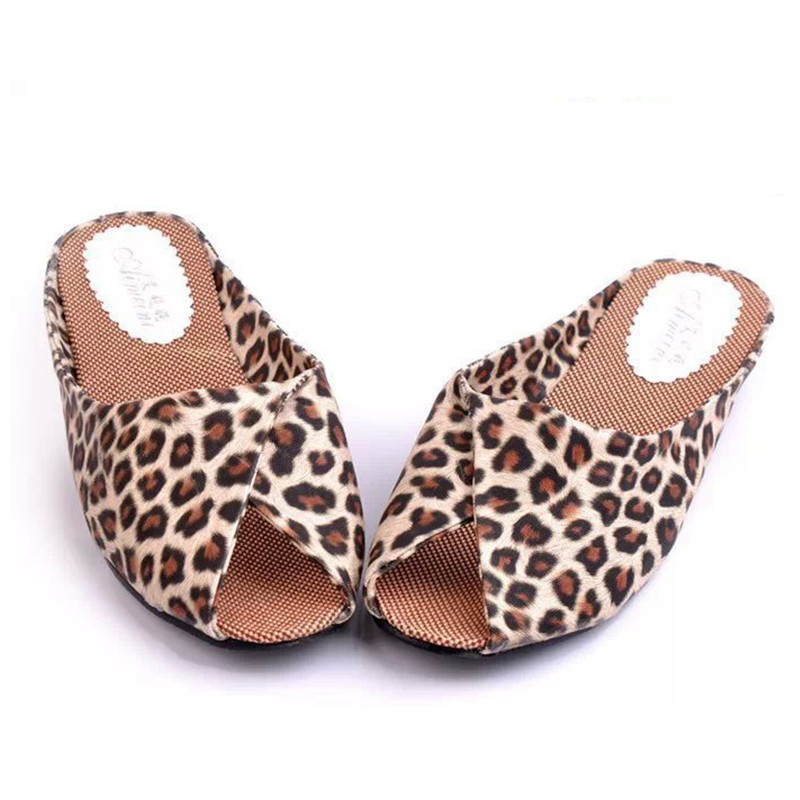 Ljetne ženske papuče 2017. Novo van terena Retro stil Sandale Peep Toe Ženske cipele Natikače s mekim printom Ženske tobogane XC31