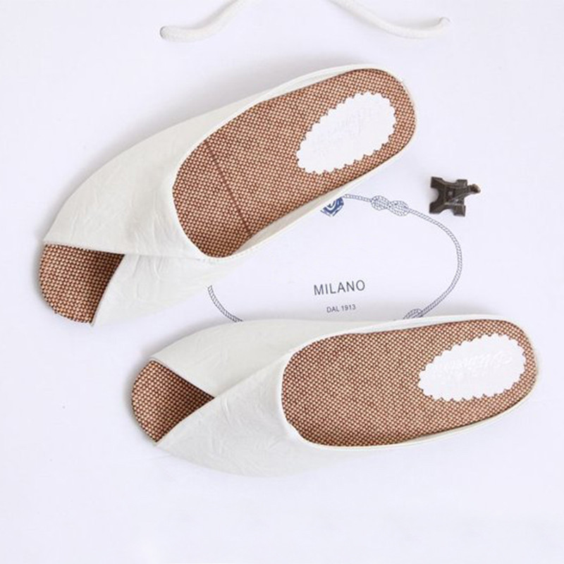 Ljetne ženske papuče 2017. Novo van terena Retro stil Sandale Peep Toe Ženske cipele Natikače s mekim printom Ženske tobogane XC31