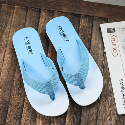 Ljetne muške japanke Neklizajuće sandale za plažu Muške gradijentne papuče Modne cipele za plažu na otvorenom Muške papuče tobogani za kupanje