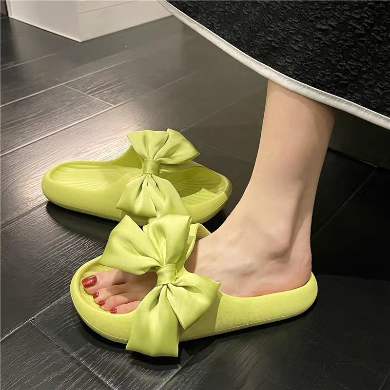 Παντόφλες Γυναικεία Καλοκαιρινή Παραλία Ourdoor Slides Super Soft Deodorant Πλατφόρμα Πεταλούδα Κόμπος Σανδάλια και Παντόφλες Zapatillas Planas