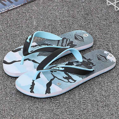 Moda coreeană Bărbați Femei Moda Camuflaj Flip Flops Papuci de baie Sandale de plajă Anti-alunecare Zapatos Hombre Pantofi Eur 40-45