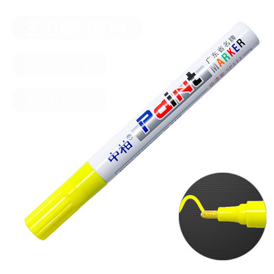 Metalne olovke od 3 mm na bazi ulja, trajni markeri za automobilske gume, kamene slike, kamen, keramiku, staklo, finu točku