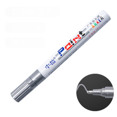 Metalne olovke od 3 mm na bazi ulja, trajni markeri za automobilske gume, kamene slike, kamen, keramiku, staklo, finu točku