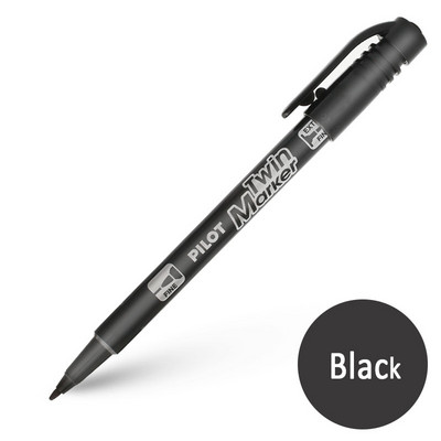 „LifeMaster Pilot“ dvigubas žymeklis, spalvotas dvipusis ypač smulkus/smulkus taškas nuolatinis alyvos rašalo ženklas ant kompaktinio disko / stiklo / metalo / audinio / plastiko