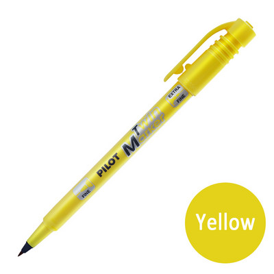 „LifeMaster Pilot“ dvigubas žymeklis, spalvotas dvipusis ypač smulkus/smulkus taškas nuolatinis alyvos rašalo ženklas ant kompaktinio disko / stiklo / metalo / audinio / plastiko