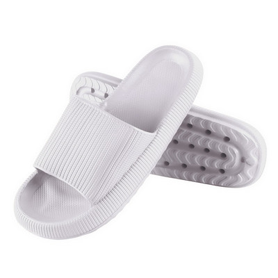 4,0 cm Női Felhők Csúszdák Puha Eva Vastag Alsó Csúszásgátló Fürdőszobapapucs Uniszex Otthon Strandcipők Nyári szandál Férfi papucsok