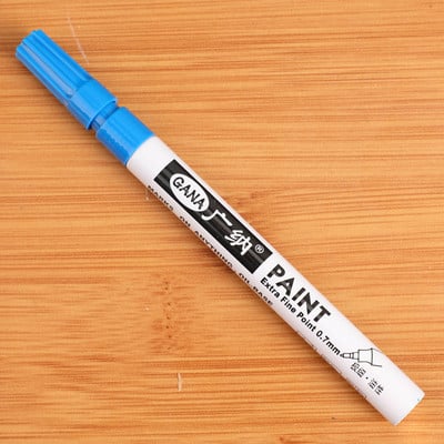 1 ks kovový popisovač, 8 farieb na výber, 0,7 mm extra jemný hrot, netoxický permanentný popisovač, umelecký popisovač pre domácich majstrov.