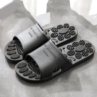 Point papuče Unisex Žene Muškarci Neklizajuće papuče za masažu stopala za dom Hotel Zdravstvena njega Masaža stopala