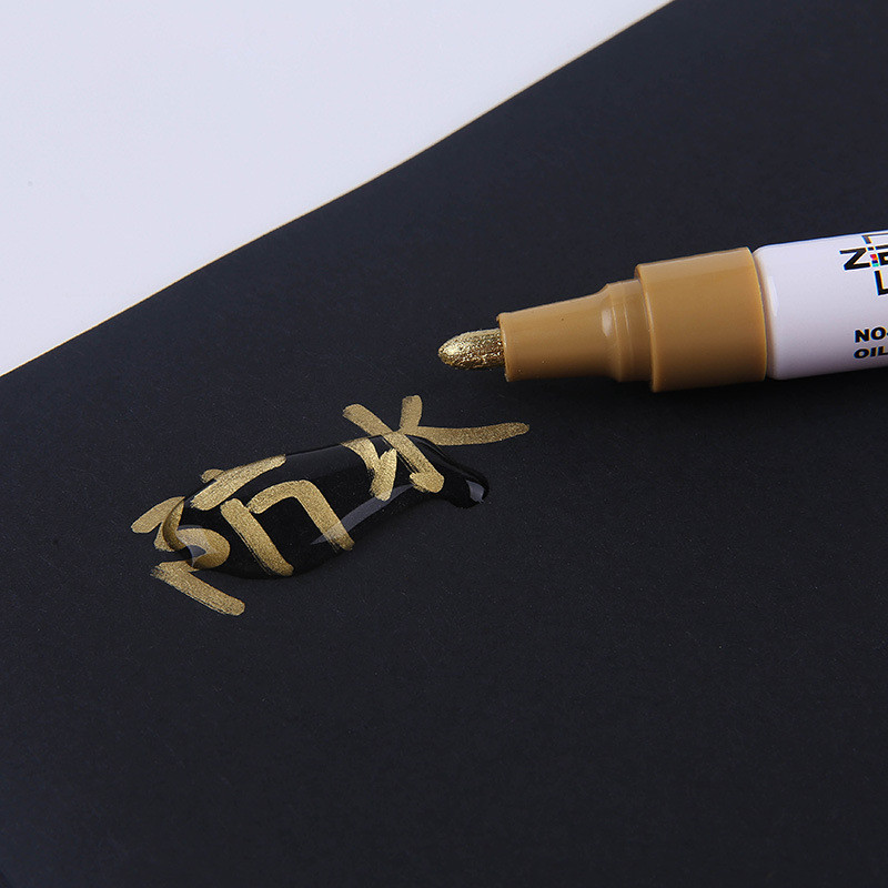 1kom Bijela vodootporna automobilska guma za kotače Masna olovka za označavanje Auto gumena olovka za bojenje CD-a Metalna trajna boja Marker Grafiti Dotjeraj