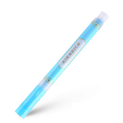 1 buc ZEBRA WKS18 Color cheie aspră Evidențiază Marker fluorescent Cont de mână Kirarich Stilo perlat lucios rezistent la apă