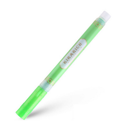 1 buc ZEBRA WKS18 Color cheie aspră Evidențiază Marker fluorescent Cont de mână Kirarich Stilo perlat lucios rezistent la apă