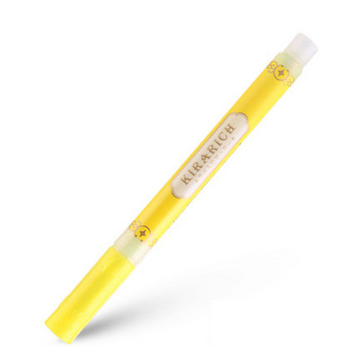 1 buc ZEBRA WKS18 Color cheie aspră Evidențiază Marker fluorescent Cont de mână Kirarich Stilo perlat lucios rezistent la apă