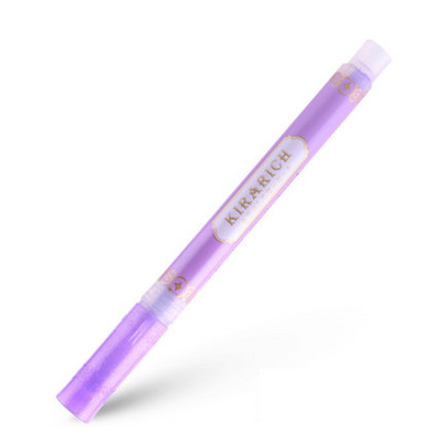 1 buc ZEBRA WKS18 Color cheie aspră Evidențiază Marker fluorescent Cont de mână Kirarich Stilo perlat lucios rezistent la apă