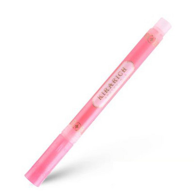 1 buc ZEBRA WKS18 Color cheie aspră Evidențiază Marker fluorescent Cont de mână Kirarich Stilo perlat lucios rezistent la apă