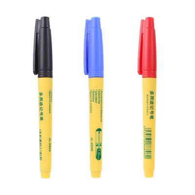 3 vnt. / rinkinys Ilgos galvutės žymekliai rašiklis Vonios kambarys Medienos apdirbimo apdaila Daugiafunkcis gilių skylių žymeklis Rašiklis raudonas/juodas/mėlynas rašalas