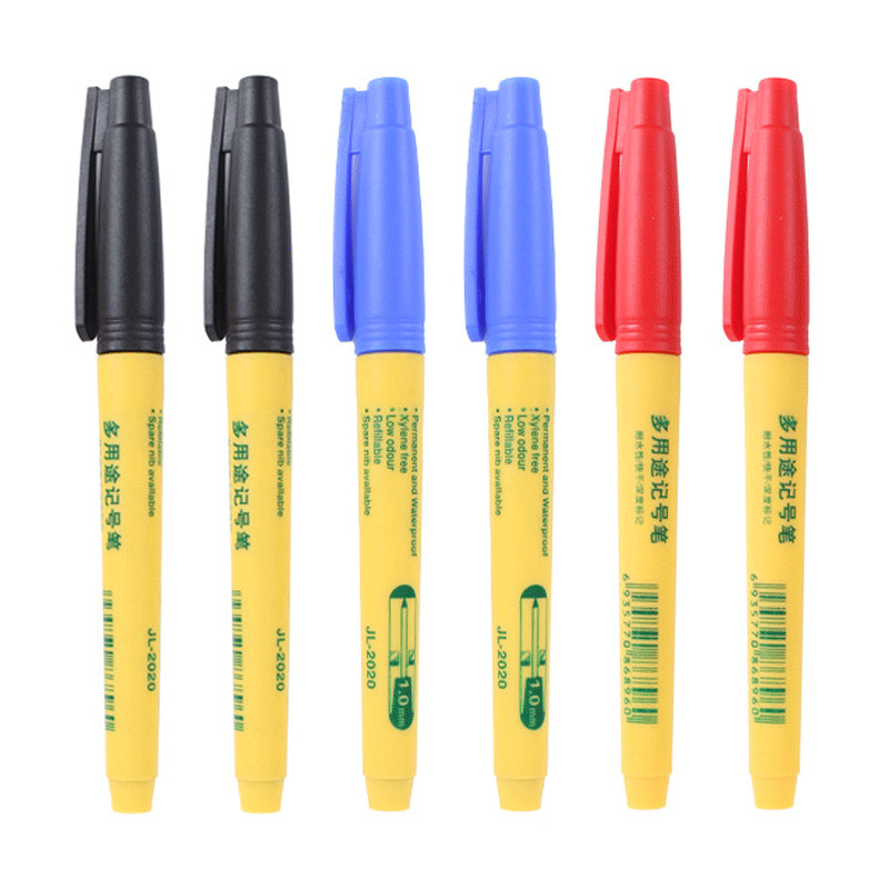 3 vnt. / rinkinys Ilgos galvutės žymekliai rašiklis Vonios kambarys Medienos apdirbimo apdaila Daugiafunkcis gilių skylių žymeklis Rašiklis raudonas/juodas/mėlynas rašalas