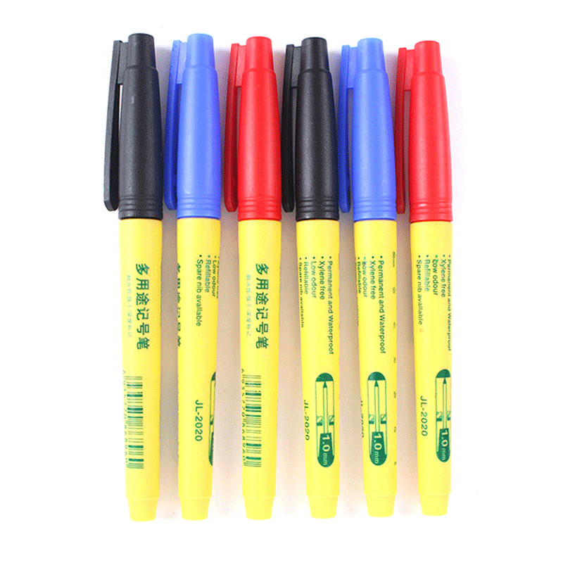 3 vnt. / rinkinys Ilgos galvutės žymekliai rašiklis Vonios kambarys Medienos apdirbimo apdaila Daugiafunkcis gilių skylių žymeklis Rašiklis raudonas/juodas/mėlynas rašalas