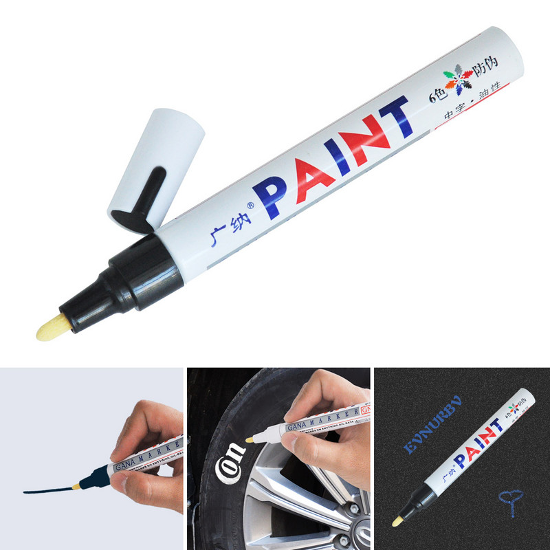 Rezistent la apă, anvelopă de mașină, banda de rulare a anvelopei, vopsea, stilou, instrument de desen pentru BMW E46 E49 F30 F80 E36 E46 E93 E92 F34 F31 Z4