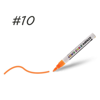 Neon Pachet 8 Markere cu cretă lichidă ștersă umedă pentru sticlă, tablă neporoasă, tablă, ceramică, piatră, oglindă