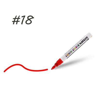 Neon Pachet 8 Markere cu cretă lichidă ștersă umedă pentru sticlă, tablă neporoasă, tablă, ceramică, piatră, oglindă