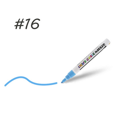 Neon Pachet 8 Markere cu cretă lichidă ștersă umedă pentru sticlă, tablă neporoasă, tablă, ceramică, piatră, oglindă