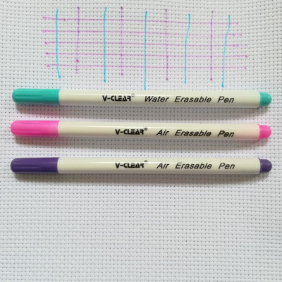 VCLEAR Blue Water Erasable Marker Purple Air Erasable Pen Markers Chaco Ace Pen Marker Pink Fabric Paint Marker Tailor Pen Tools