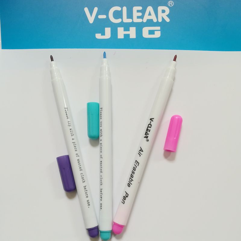VCLEAR Blue Water Erasable Marker Purple Air Erasable Pen Markers Chaco Ace Pen Marker Pink Fabric Paint Marker Tailor Pen Tools