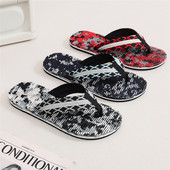 Papuci de vară Bărbați Flip-flops Sandale de plajă Anti-alunecare Pantofi plati casual Papuci de casă de interior Pantofi Tobogane Zapatillas Hombre