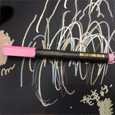 1PC Vodootporna flomaster metalna boja flomaster olovke s metalnim sjajem Svjetlucava kaligrafska umjetnost DIY pribor za pisanje slikanja