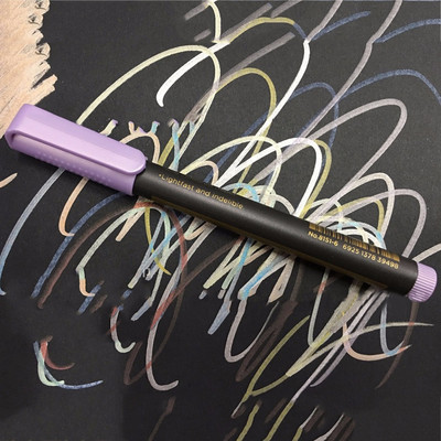 1PC Vodootporna flomaster metalna boja flomaster olovke s metalnim sjajem Svjetlucava kaligrafska umjetnost DIY pribor za pisanje slikanja