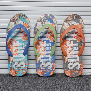 Джапанки Мъжки обувки Лято 2022 г. Нови плоски нехлъзгащи се ежедневни летни обувки Външни празнични плажни сандали Sandalias Hombre