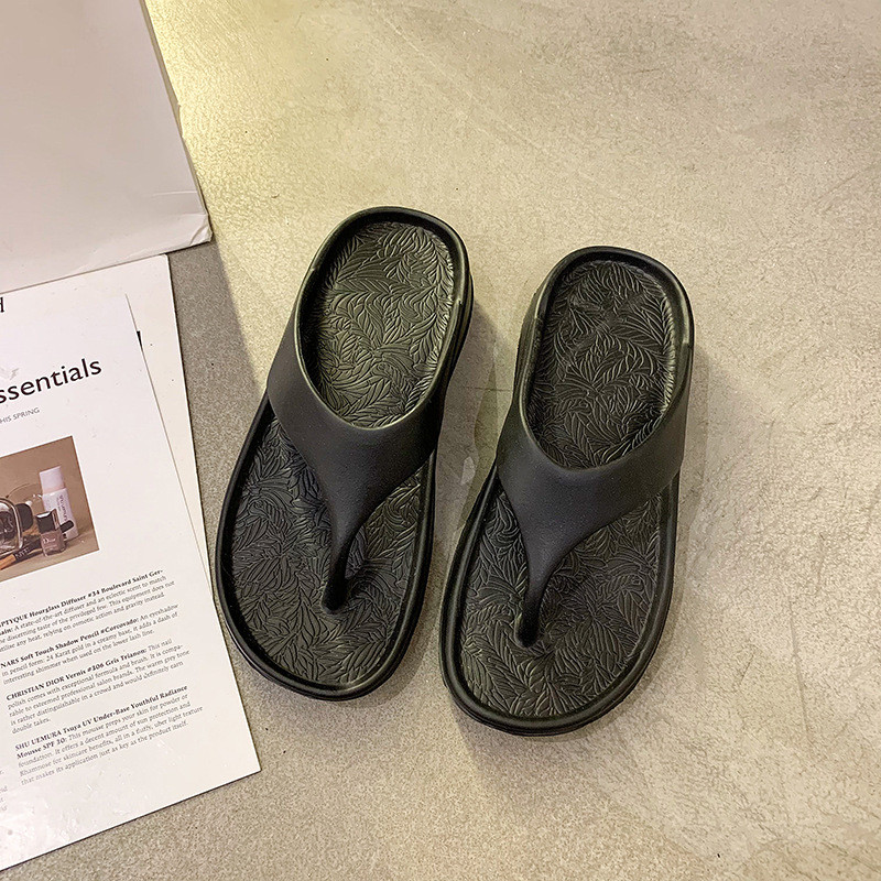 Νέες καλοκαιρινές σαγιονάρες 2022 Γυναικείες καλοκαιρινές μαλακές παντόφλες για ζευγάρια με παχύ κάτω μέρος Παπούτσια παραλίας Γυναικείες καθημερινές παντόφλες εξωτερικού χώρου