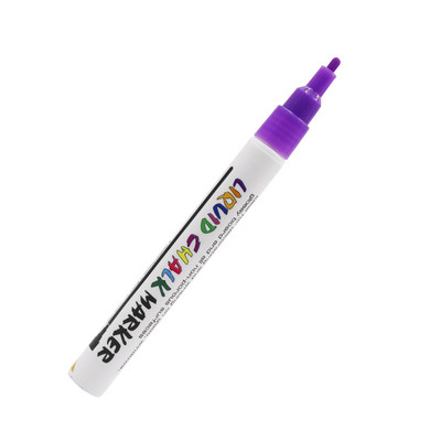 8 paketa fluorescentnih tekućih kreda markera za crtanje grafita Umjetnički pribor Izbrisiv kreda marker bez prašine na bazi vode