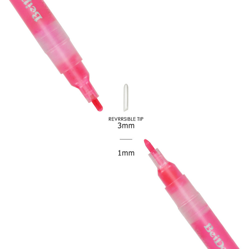 Olovke s akrilnom bojom za slikanje po stijenama, komplet markera s bojom u 18 živih boja za staklo, kamen, drvo, tkaninu, metal, keramiku, kamen