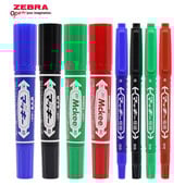 1kom ZEBRA flomaster MO-120-MC Dvoglavi trajni uljani flomasteri koji se brzo suše šareni flomaster za slikanje školski pribor
