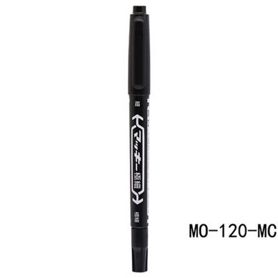 1kom ZEBRA flomaster MO-120-MC Dvoglavi trajni uljani flomasteri koji se brzo suše šareni flomaster za slikanje školski pribor