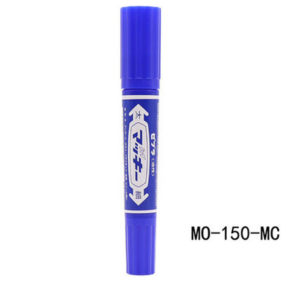 1kom ZEBRA flomaster MO-120-MC Dvoglavi trajni uljani flomasteri koji se brzo suše šareni flomaster za slikanje školski pribor