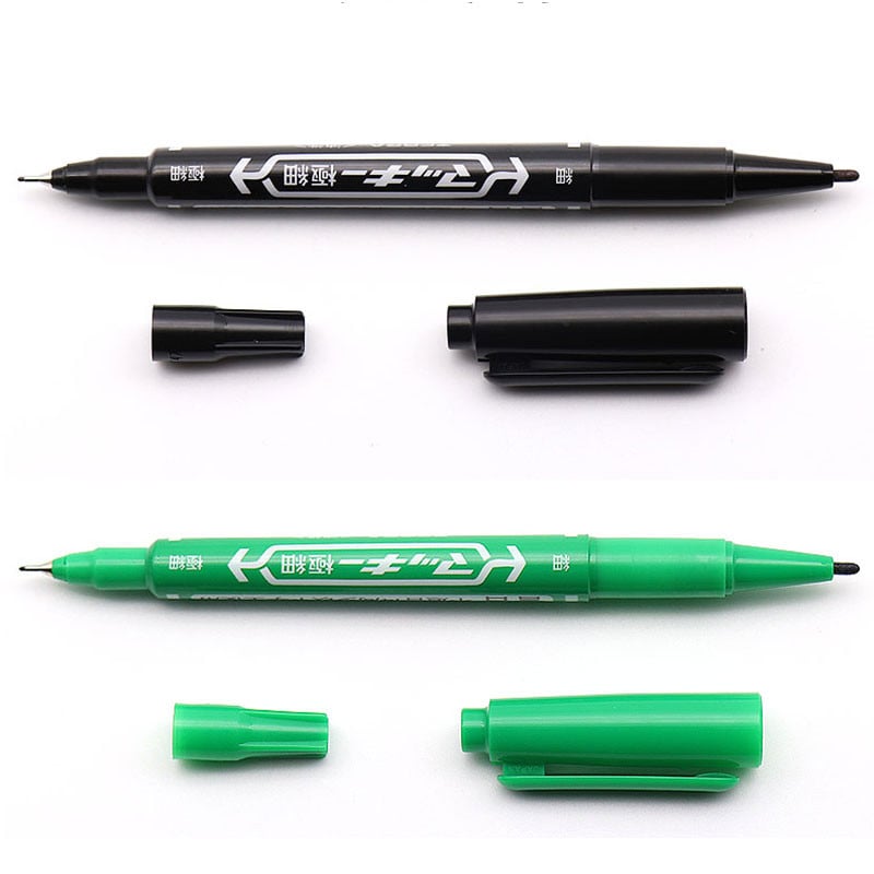 1kom ZEBRA flomaster MO-120-MC Dvoglavi trajni uljani flomasteri koji se brzo suše šareni flomaster za slikanje školski pribor