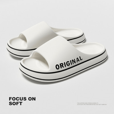 KEEROP vasarinės vyriškos šlepetės New Trend 2023 EVA minkštos apatinės šlepetės, lengvos paplūdimio šlepetės vyrams Madingi vyriški lauko batai