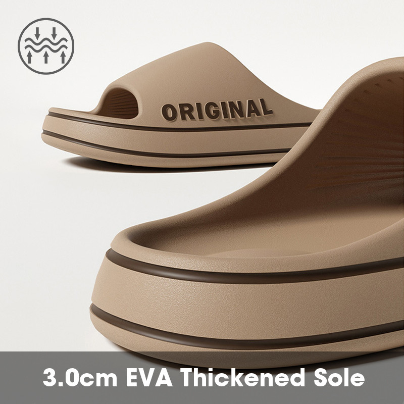 KEEROP vasarinės vyriškos šlepetės New Trend 2023 EVA minkštos apatinės šlepetės, lengvos paplūdimio šlepetės vyrams Madingi vyriški lauko batai