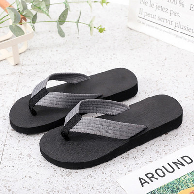 Ανδρικές καλοκαιρινές σαγιονάρες Casual ριγέ παντόφλες Ανδρικά αντιολισθητικά πέδιλα παραλίας Zapatos Hombre παντόφλες μπάνιου Χονδρική ανδρικά παπούτσια