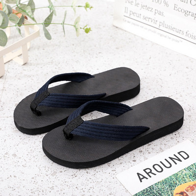 Ανδρικές καλοκαιρινές σαγιονάρες Casual ριγέ παντόφλες Ανδρικά αντιολισθητικά πέδιλα παραλίας Zapatos Hombre παντόφλες μπάνιου Χονδρική ανδρικά παπούτσια