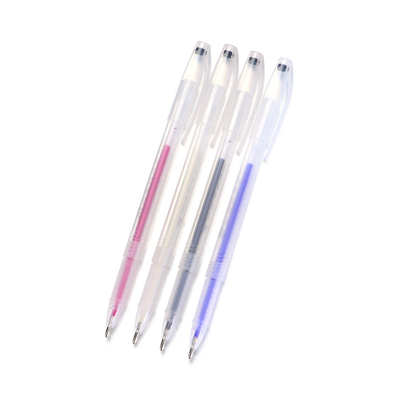 1 rinkinio papildymas Dovanų rašiklio dėklas Dingstantis rašiklio audinio žymeklis rūbų užpildai PU odos siuvimo karštas įvyniojimas išnyks