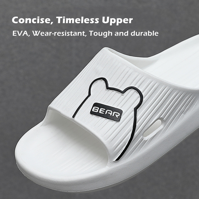 Didelis dydis 46 47 Vyriški šlepetės Vonios Neslystančios Šlepetės Moteriški Namai Laisvalaikio batai Vasariniai paplūdimio sandalai Pora Šlepetės lauke