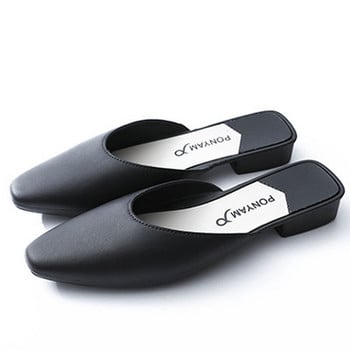 Мъжки обувки Най-висококачествени дамски чехли с остри пръсти Дамски пластмасови летни външни дамски домашни обувки с пързалки Zapatilla Mujer