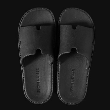 Нови домашни чехли Мъжки летни меки удобни неплъзгащи се джапанки Чехли за баня Плоски обувки Вътрешни хотелски сандали Пързалка 2023