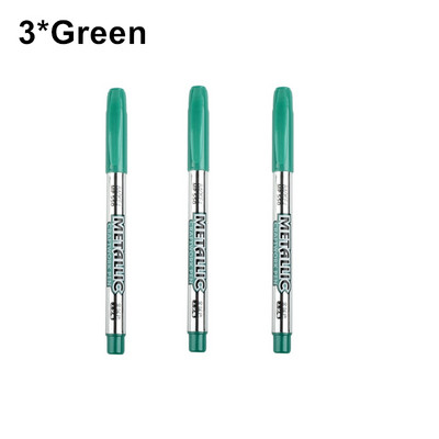 Markeri u metalnoj boji Školski ured Vodootporna trajna olovka za flomastere Učenici Nepokretno slikanje Crtanje Pribor za albume