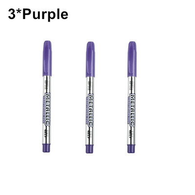 Markeri u metalnoj boji Školski ured Vodootporna trajna olovka za flomastere Učenici Nepokretno slikanje Crtanje Pribor za albume