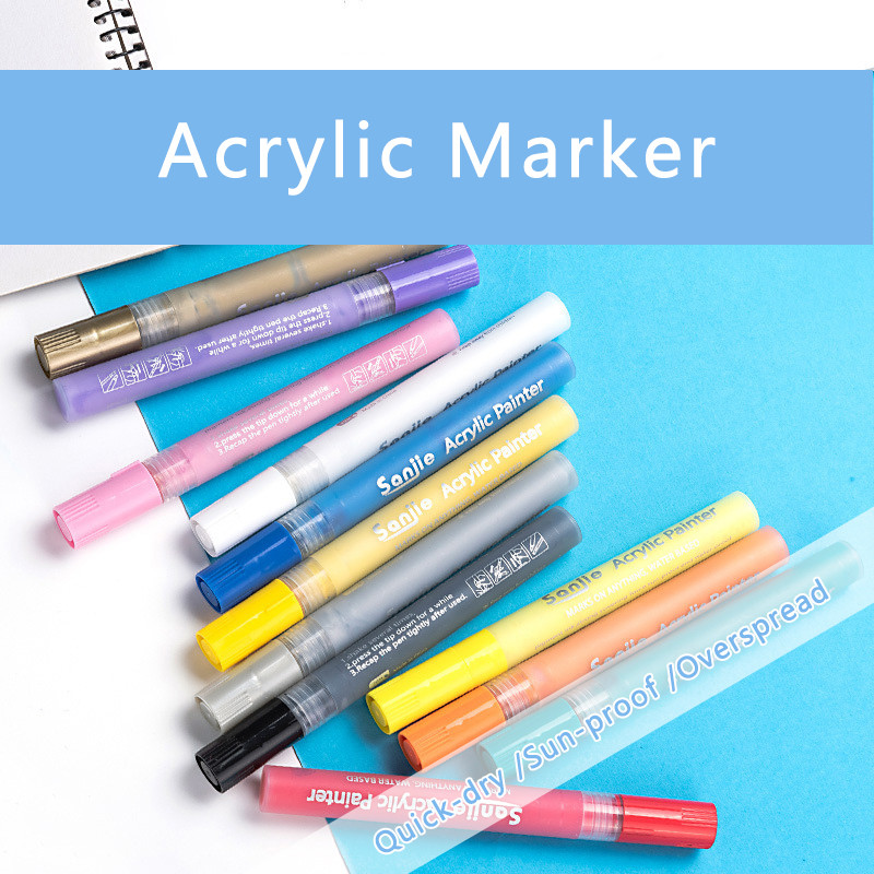 Izbrisivi magnetski marker za bijelu ploču 1 kom Boje marker za ploču kreda staklo keramika ured škola umjetnički marker pisaći pribor